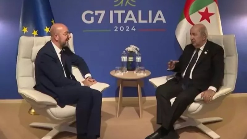 G7 Summit: President Tebboune Engages with Leaders from Several Countries