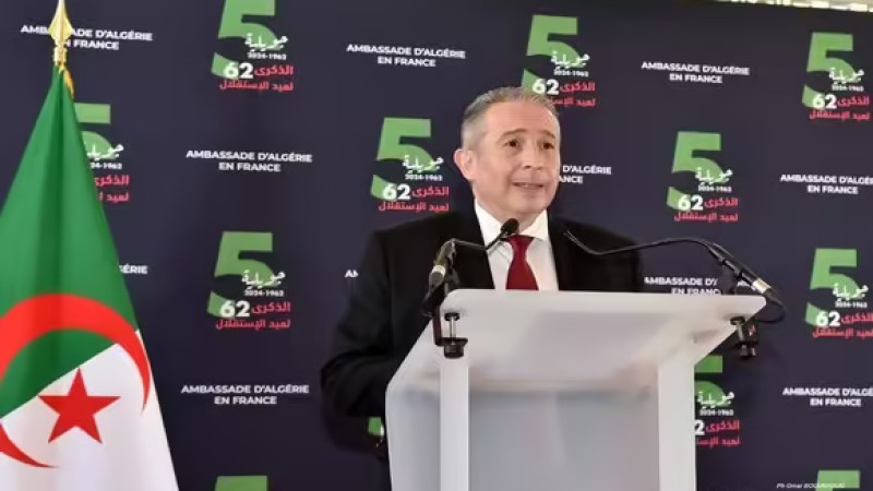 Algerian Embassy in France Celebrates 62nd Anniversary of National Independence