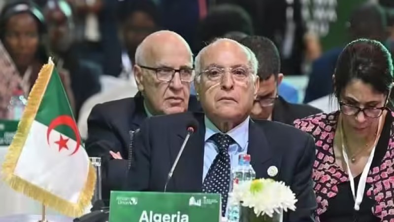 Algeria's FM Attaf Engages in Bilateral Talks at the 45th AU Executive Council Session