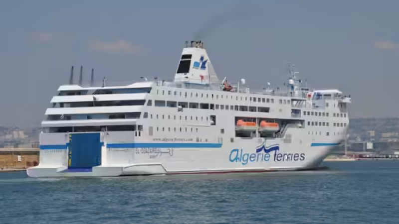 Algeria's Maritime Transport: ENTMV Announces Changes to Alicante and Marseille Ferry Schedules