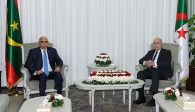 President Tebboune Congratulates Mohamed Ould Cheikh El-Ghazouani on His Re-election