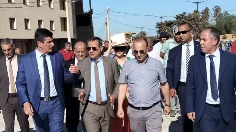 Public Works Minister Lakhdar Rekhroukh Inspects Key Infrastructure Projects in Algiers