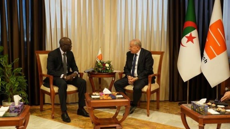 Sonatrach's Hachichi Receives World Bank Vice President for MENA Region