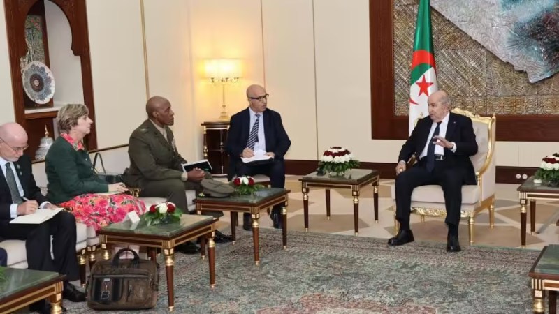President Tebboune Hosts AFRICOM Commander General Michael Langley