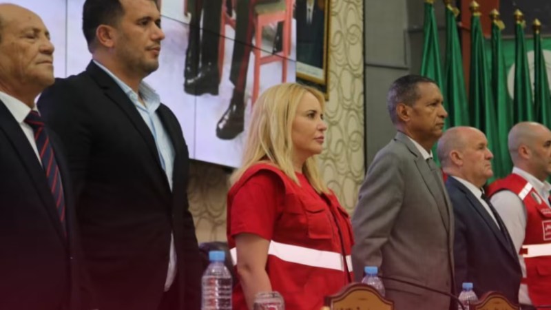 Algerian Red Crescent President Hamlaoui Leads Training Workshop on Volunteering, First Aid, and Disaster Management at University of Batna 1