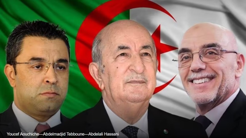Candidates Rally for Voter Engagement: Tebboune, Aouchiche, and Hassani Cherif Champion Democracy, Reform