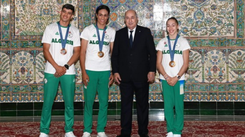 President Tebboune Honors Algeria’s Olympic Medalists: A Celebration of Excellence