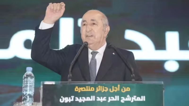 Algeria's Presidential Elections: Candidate Tebboune Vows to Boost Algeria's Economy and Create Jobs, Promises National Income of $400 Billion by 2027