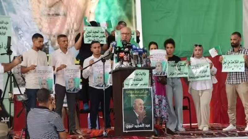 Algeria's Presidential Elections: RND's Mustapha Yahi Emphasizes Social Support, Economic Growth in Endorsement of Tebboune