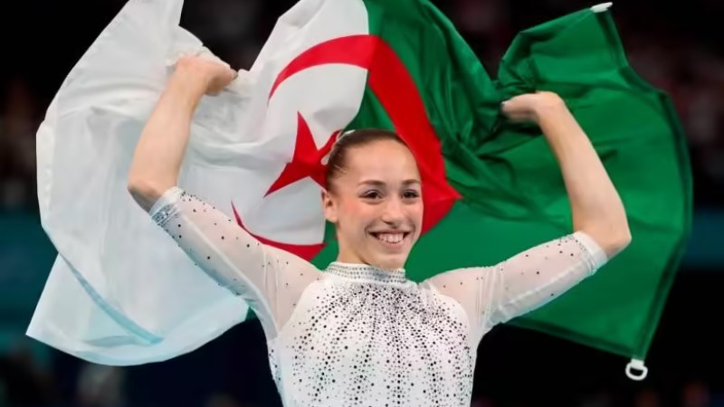 Kaylia Nemour Thanks President Tebboune Following Historic Olympic Gold Win in Paris: Algeria’s Gymnast Shines on the Global Stage