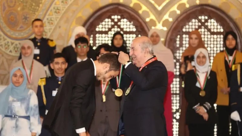 President Tebboune Honors Top Graduates from Baccalaureate and Middle School Exams