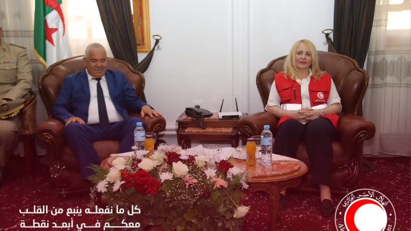Algerian Red Crescent Launches Major School Supplies Initiative in Djelfa
