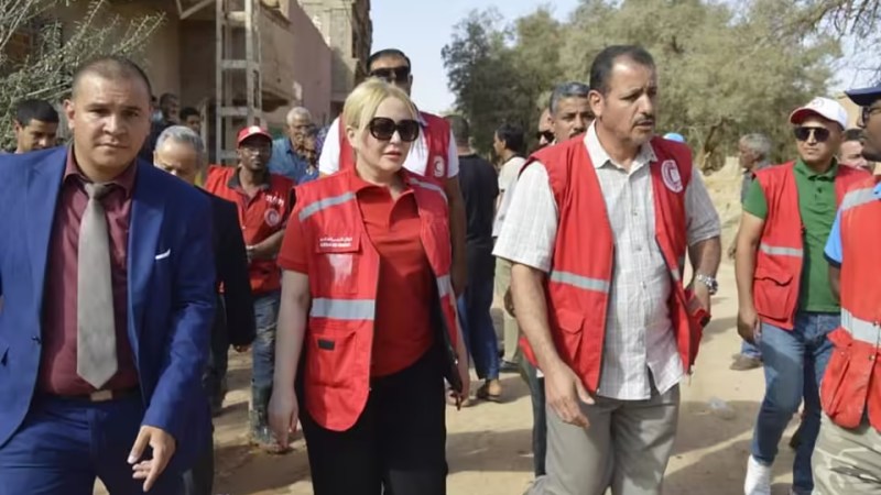 Dr. Ibtissem Hamlaoui Leads Urgent Humanitarian Effort in Flood-Stricken Béchar: A Call for Swift and Coordinated Action