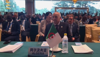 Algeria’s Attaf Delivers Tebboune’s Greetings at the Fourth Africa-China Summit
