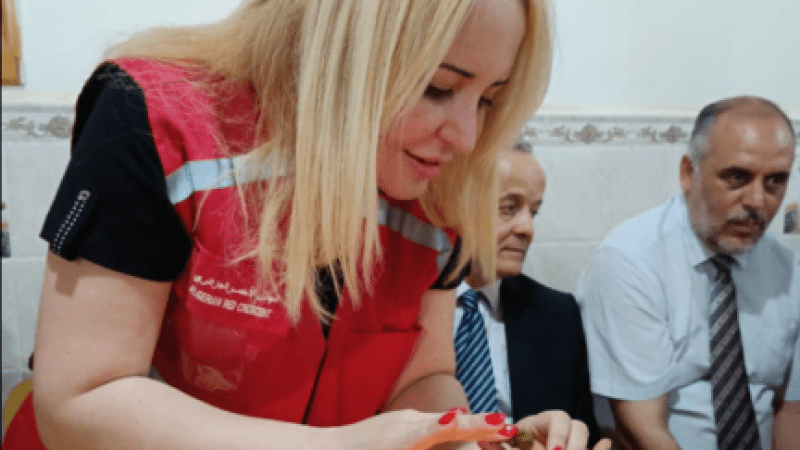 On Eve of Mawlid al-Nabawi, Algerian Red Crescent President Hamlaoui Shares Celebrations with Families Affected in Béchar