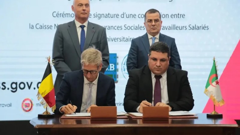 CNAS Signs Partnership Agreement with Brussels University Hospital: A Milestone for Algerian Healthcare