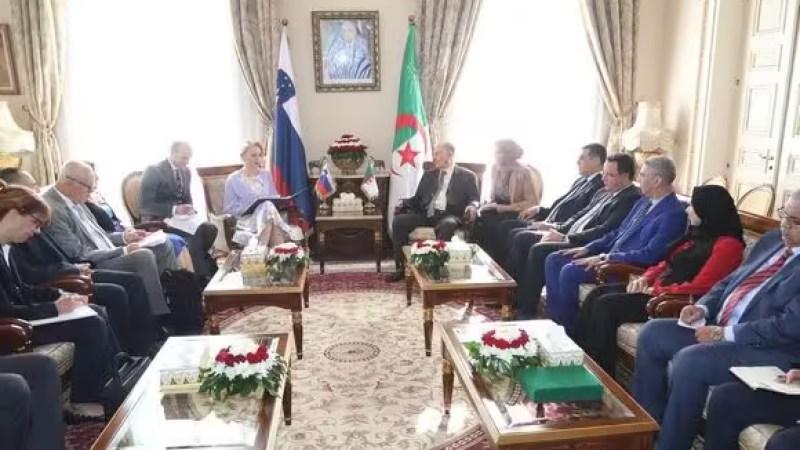 Speaker Goudjil Receives President of Slovenian National Assembly to Strengthen Bilateral Relations