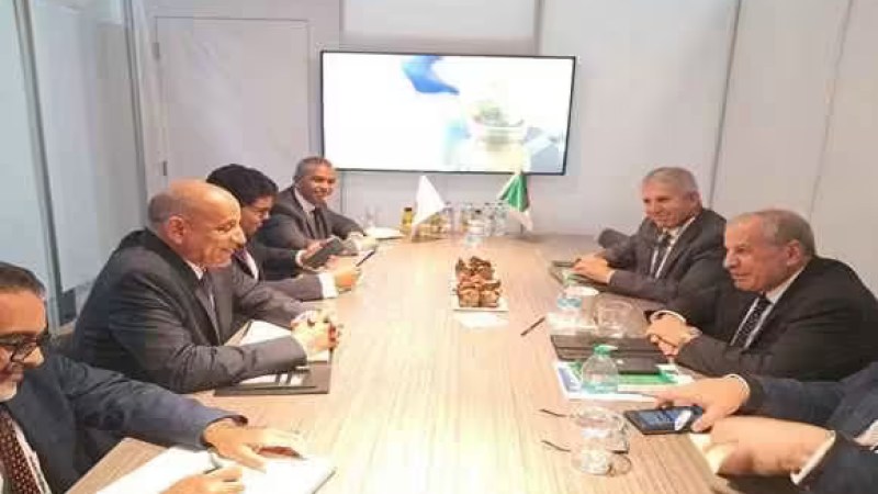 Sonatrach CEO Rachid Hachichi Holds Key Meetings with Global Energy Giants at Gastech Conference in Houston