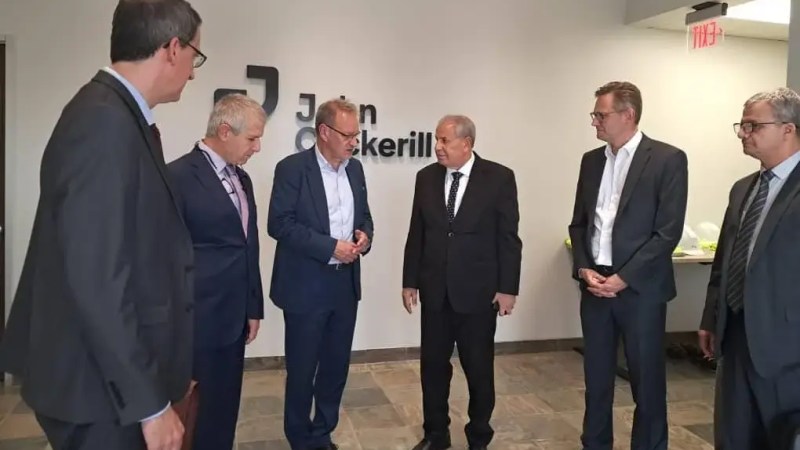 Sonatrach Meets Hydrogen Pioneer "John Cockerill" for Green Energy Collaboration