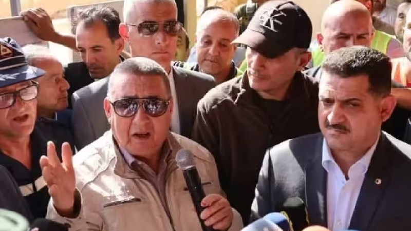 Algeria's Minister Merad Evaluates Storm Damage During Naâma Visit