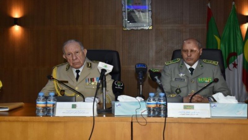 Strengthening Military Ties: General Chanegriha Meets Mauritanian Chief of Staff
