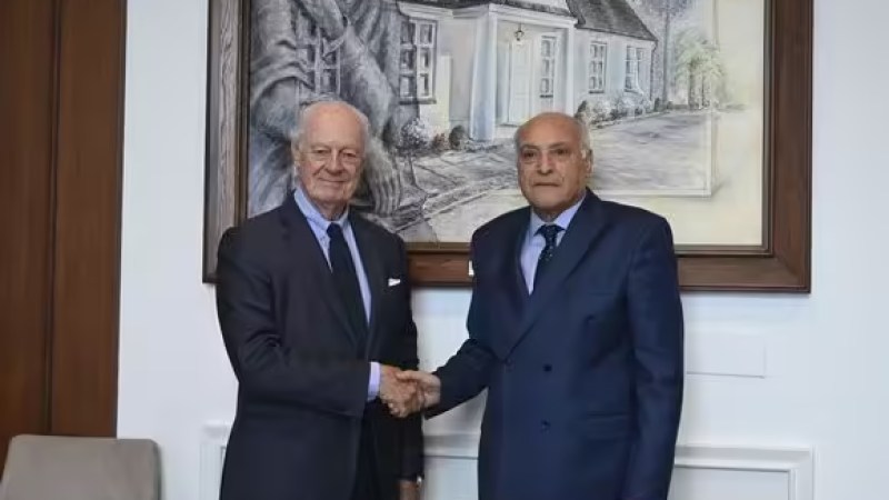 Algeria Advocates for Sahrawi Self-Determination in Meeting with UN Envoy Staffan De Mistura
