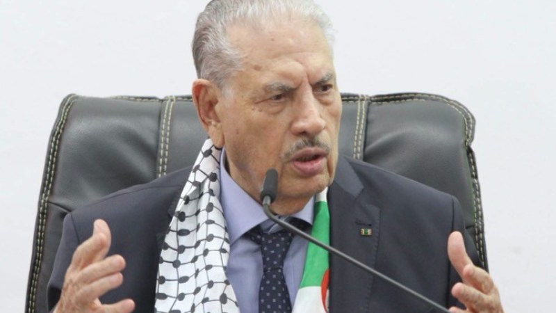 Algerian Speaker Goudjil Condemns Zionist Aggression Against Gaza: A Catastrophe for Global Conscience, International Humanitarian Law