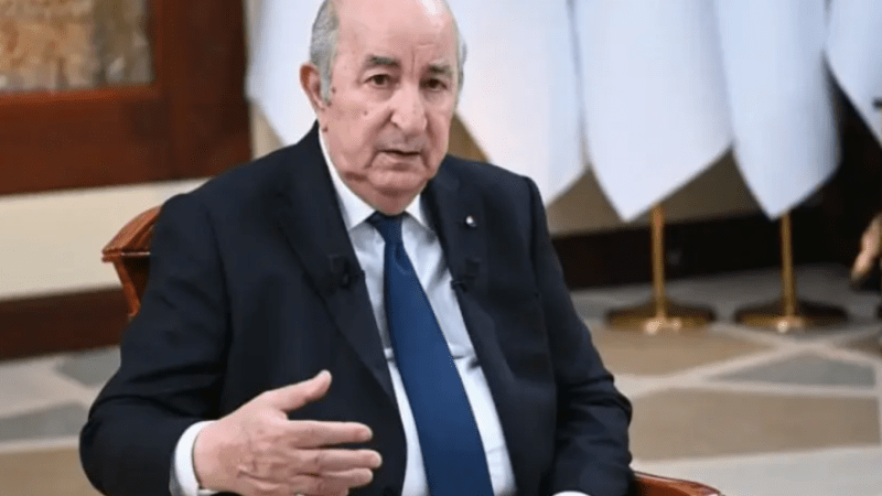 President Tebboune Pledges Competence-Driven Government by Year-End and National Dialogue to Consolidate Algeria’s Democracy