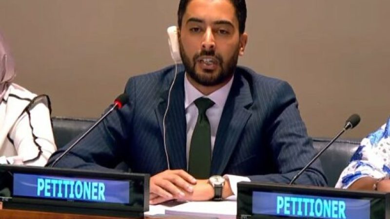 Algerian MP Hichem Benhaddad Reaffirms Sahrawi People’s Right to Self-Determination at UN Decolonization Session