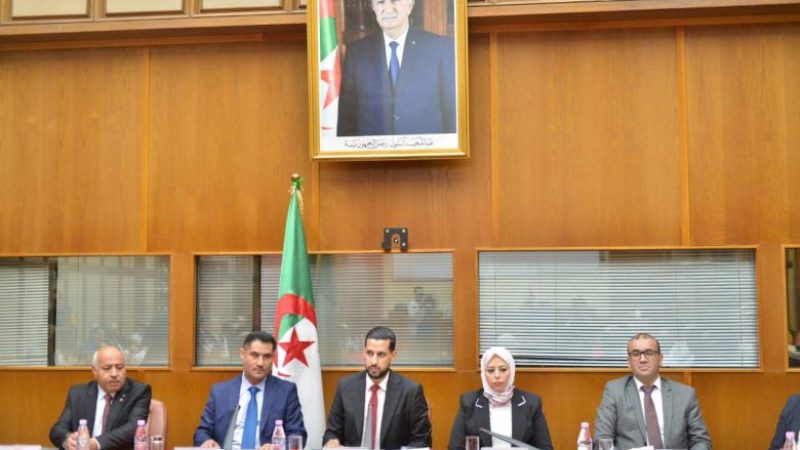 Laagab Presents Communication Sector Budget Before the People's National Assembly's Finance and Budget Commission