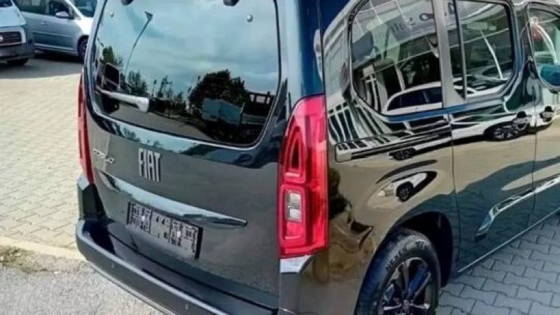 Automobile: First Images of the Fiat Doblò Vitré to Be Produced at Oran Factory