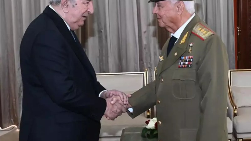 President Tebboune Hosts Cuban Vice Minister of the Armed Forces