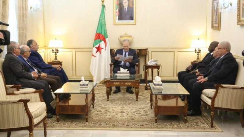 Speaker Goudjil Hosts Delegation from the Algerian Association of Former Parliamentarians