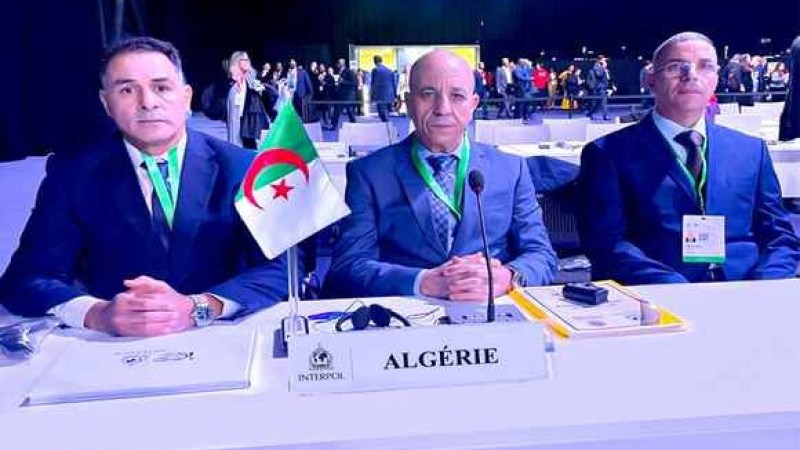 Algeria’s National Police Chief Participates in Interpol's 92nd General Assembly, Engages in Key Bilateral Talks