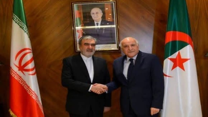 Algeria's FM Attaf Meets Iran’s National Security Commission Head to Bolster Bilateral Cooperation