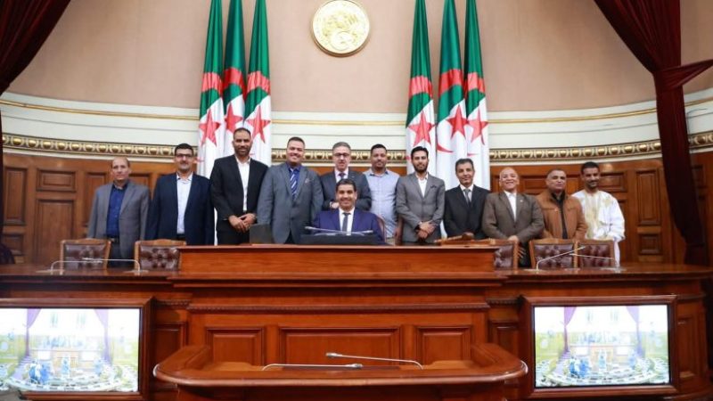 Tindouf Provincial Assembly Members Visit the Council of the Nation: A Step Towards Strengthening Parliamentary Culture