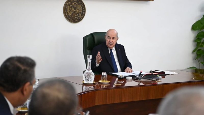 President Tebboune Urges Government to Prioritize Citizens’ Needs with Unwavering Urgency