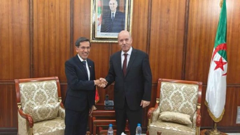 Health Minister Abdelhak Saïhi and Singapore's Ambassador Alami Musa Discuss Strengthening Bilateral Cooperation