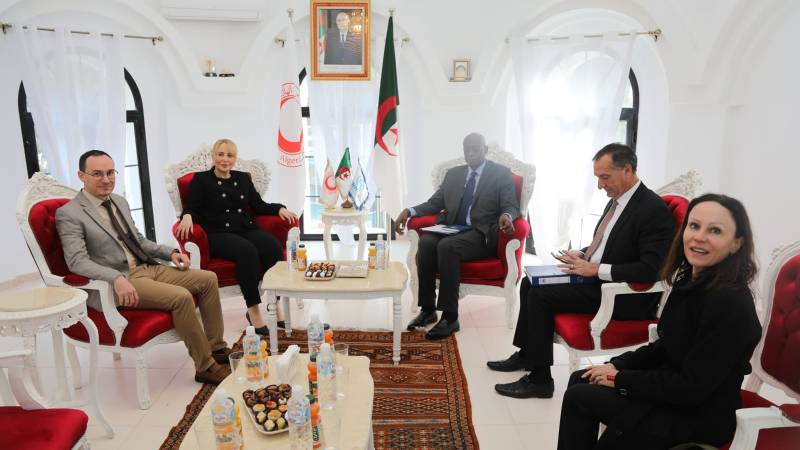 Algerian Red Crescent and UNHCR Strengthen Collaboration to Address Refugee Challenges