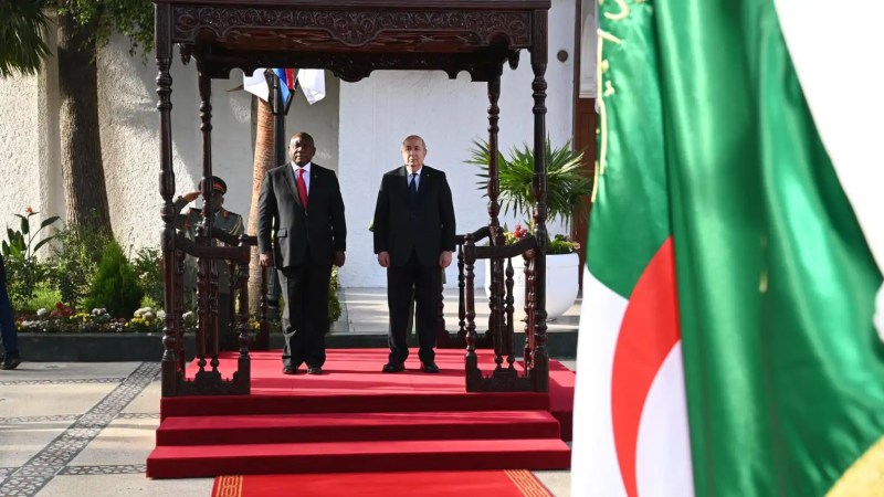 President Abdelmadjid Tebboune, Cyril Ramaphosa emphasize historical ties, bilateral cooperation, and shared visions for resolving conflicts through diplomacy
