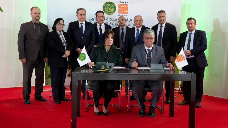 SONATRACH and the General Directorate of Forests Sign Memorandum of Understanding for the Creation of Certified Carbon Sinks