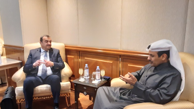 Algeria's Arkab Meets Qatari Counterpart in Kuwait to Bolster Energy Cooperation