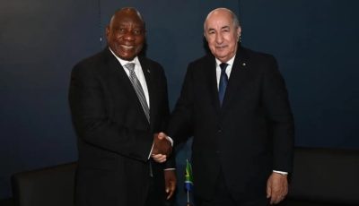 Algiers and Pretoria: A United Front for Justice and Progress