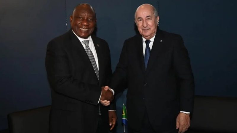 Algiers and Pretoria: A United Front for Justice and Progress