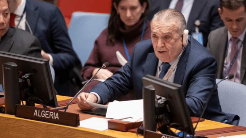 Algeria Welcomes Renewal of UNDOF Mandate, Reaffirms Stance on Syrian Territorial Integrity