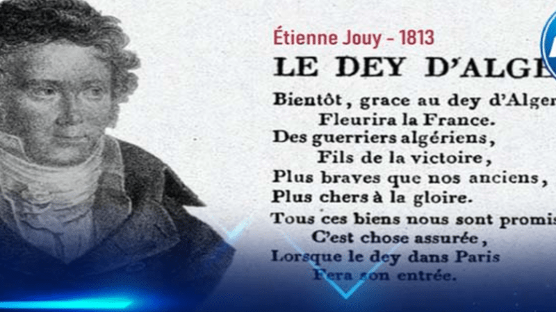 In his 1813 Poem, the French Poet Étienne Jouy Recognizes Algeria’s Role in France’s Survival and the Complex Dynamics Between the Two Nations