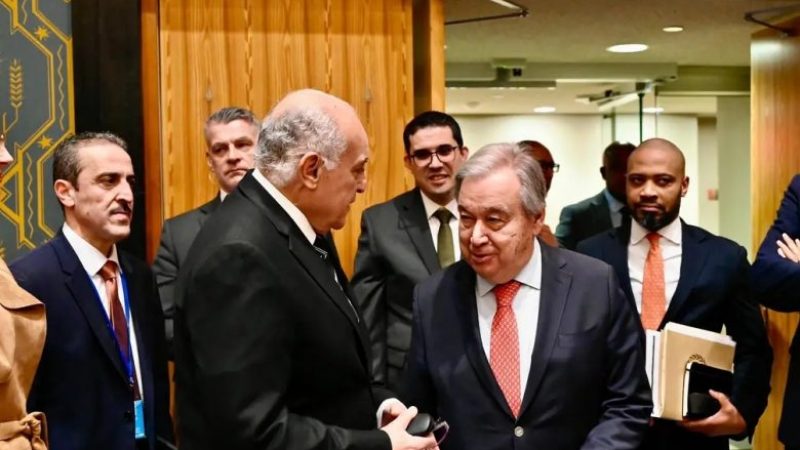 UN Secretary-General Antonio Guterres Praises Algeria’s Role in Addressing the Middle East Crisis