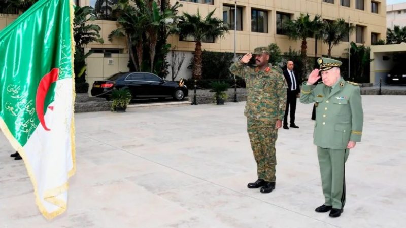 Strengthening Military Ties: General Said Chanegriha Meets Uganda's Defense Chief Muhoozi Kainerugaba