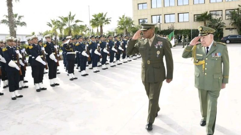 General Saïd Chanegriha Hosts AFRICOM Commander