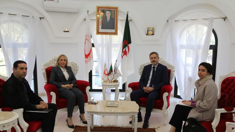 Algerian Red Crescent, ICRC Reinforce Humanitarian Collaboration: A Testament to Shared Global Responsibility
